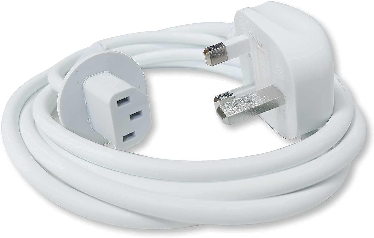 FB Power Cable UK Plug Cord Compatible for appl,e i-Mac 17" 20" 21.5" 24" 27" G5 A1224 A1225 A1311 A1312 A1418 A1419 Replacement Part Genui,n,E 6ft Power Supply Wire Line 2012 Late-2019 (White)