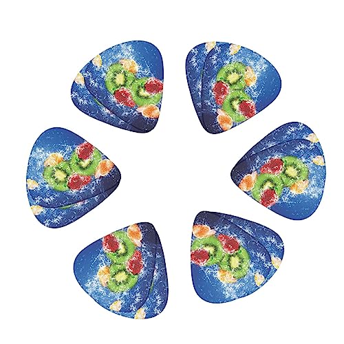 Lot de 12 médiators tendance et durables en forme de gouttes d’eau autour des fruits dans une boîte pour ukulélé guitare électrique basse - Les Beatles, Paul McCartney, John Lennon, RIngo Starr, George Harrison Lot de 12 médiators tendance et durables en forme de gouttes d'eau autour des fruits dans une boîte pour ukulélé guitare électrique basse – Image 3