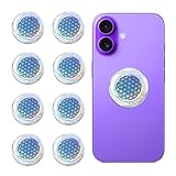 8 Pieces of Cell Phone Protection Neutralizers Stickers, Blockers Equipment Stickers for All Phones Tablets Laptops Computer WiFi All Devices Flower of Life-Silvery