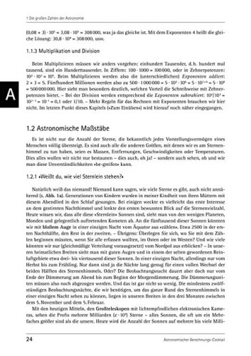 Astronomischer Berechnungs-Cocktail. Ein ABC der Himmelsmechanik