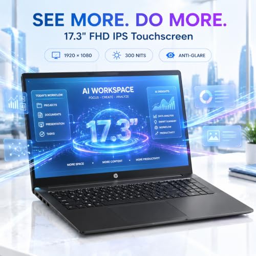 HP 17 Touchscreen Laptop Business 2026, Intel Core Ultra 7 355, 16GB DDR5 - image 4