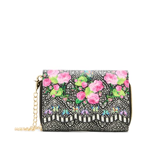 Betsey Johnson Scalloped Wallet on a Chain
