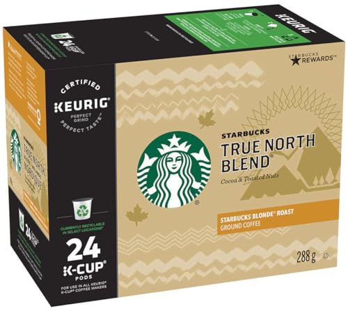 Image of Starbucks True North Coffee, K-Cup Portion Pack for Keurig Brewers (24 Pack)