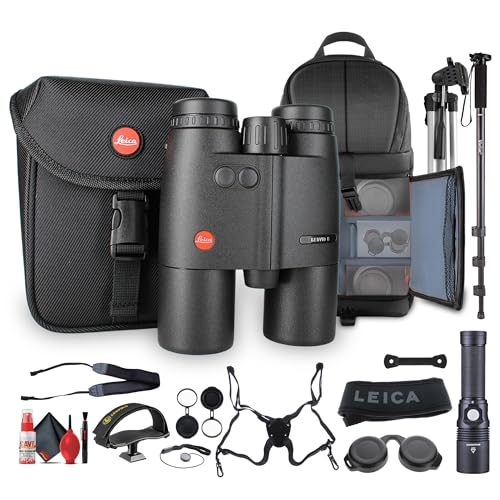 Binoculares Leica 10x42 Geovid R con kit y trípode miniatura 1