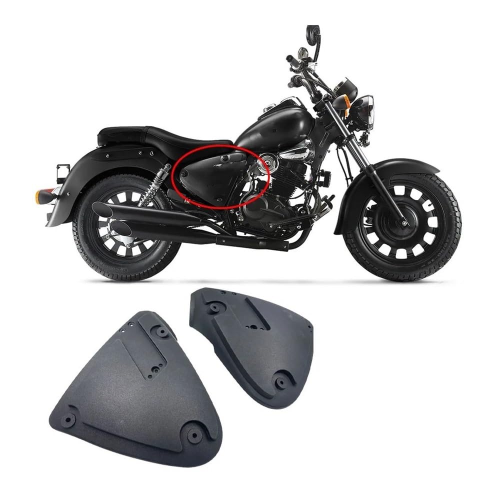 Motorrad verkleidung Motorrad Links Und Rechts Guards Seite Abdeckung Schutzhülle Für Keeway Für Superlight 125/150 200