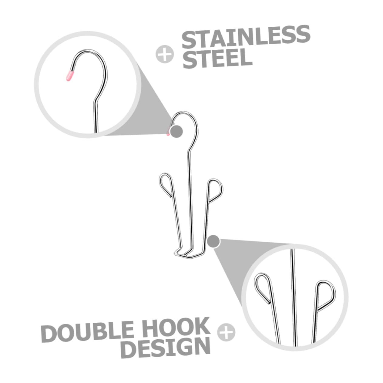 DECHOUS Hanging Drying Rack 5pcs Shoes Hangers Compact Organizer for Small Spaces