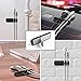 immagine 1Syncwire Organizer a Clip per Cavo - [5 Pezzi] Mini Organizer Clip Fermacavi Multifunzione Adesivo, Organizzatore per Cavi di Alimentazione e Ricarica e PC Mouse Cavo a Casa o in Ufficio, Nero