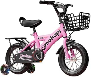 JEDAL 子供用自転車 18インチ 高炭素鋼 補助輪・カゴ付き ブラック キッズバイク 男の子・女の子用 | はじめての自転車に：お子様の練習や近所でのサイクリングに使いやすい子供用自転車です。補助輪付きで, 乗り始めのバランス練習をサポートします, しっかりした構造：本体フレームには高炭素鋼を使用。低めの三角形フレーム構造, PUシート