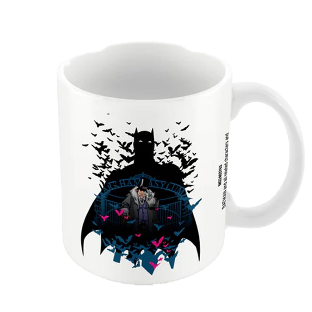Pyramid International Batman (Penguin Arkham) White Mug - 10Oz / 315Ml Ceramic Mug - One Size