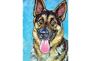 Apomelo Diamond Painting Kit Shepard Dog German Shepard Diamond Art