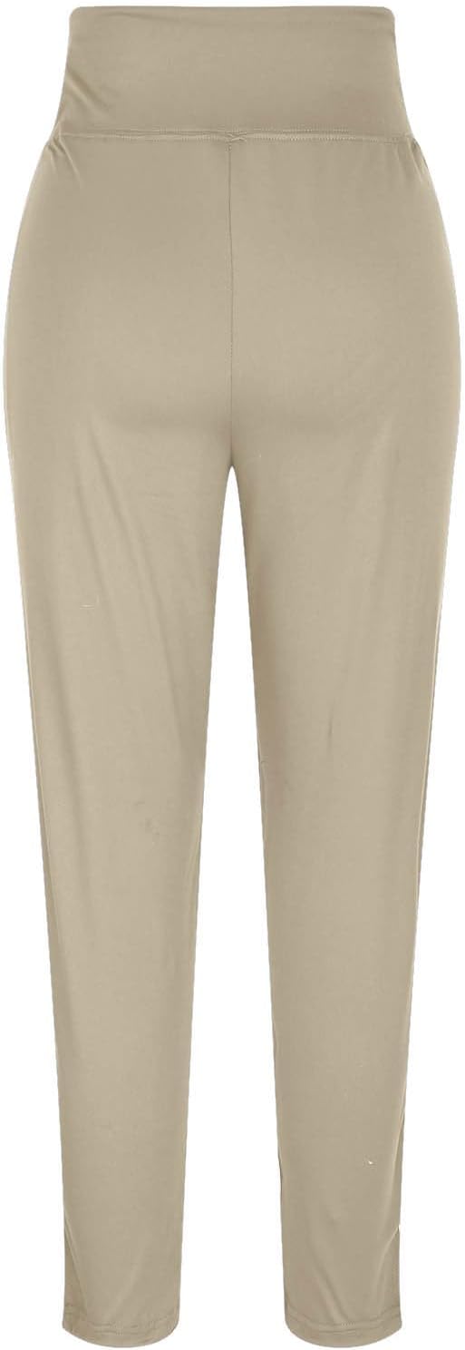 Womens Fleece Lined Leggings High Waisted Warm Fleece Lined Leggings for Winter Soft Comfy Lightweight Thermal Pants