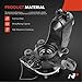 A-Premium Front Right Steering Knuckle & Wheel Bearing Hub Assembly Compatible with Ford Focus 2012-2018, w/5-Lug, Passenger Side