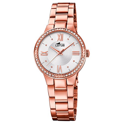 Montre femmes Lotus Grace 18394/1 anti-rayures avec de vrais zircons