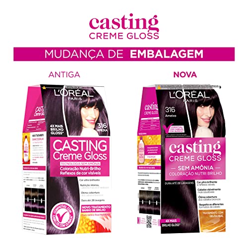 Coloração Casting Creme Gloss, L'Oréal Paris, Ameixa