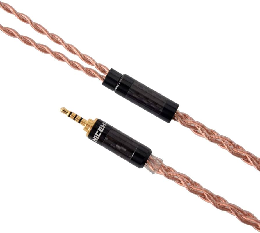 Amazon | NICEHCK GCT4 4芯 4N イヤホンケーブル 高純度無酸素銅 OFGC