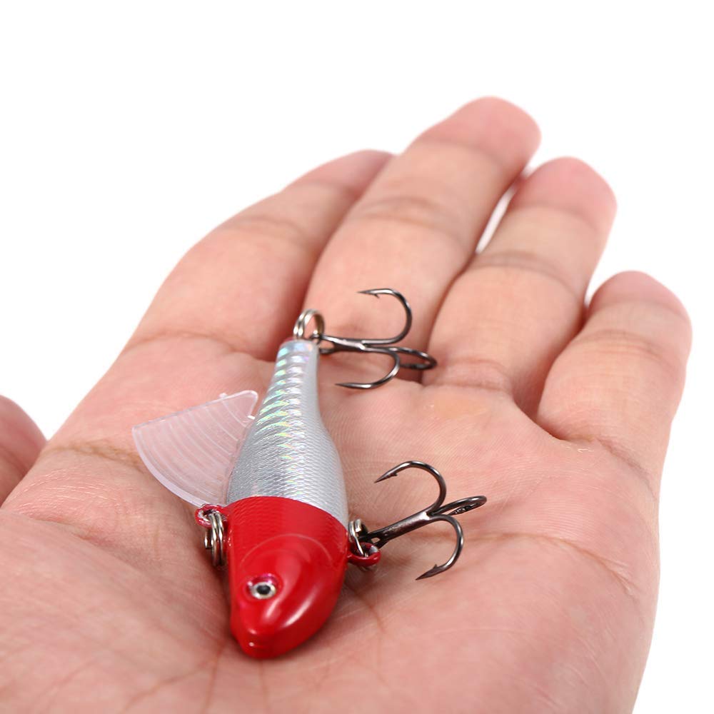 Yashidun® Laser Metal Sinking Lure Bait with Hard Body for Deep Water Fishing and Fish Tackle Use 3