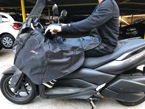COMPATIBILE CON PIAGGIO BEVERLY 300-400 HPE 2021 21 COPRIGAMBE TERMOSCUD TUCANO URBANO R224-X SPECIFICO PER SCOOTER COPERTA TERMICA IMPERMEABILE INTERNO IN ECOPELLICCIA