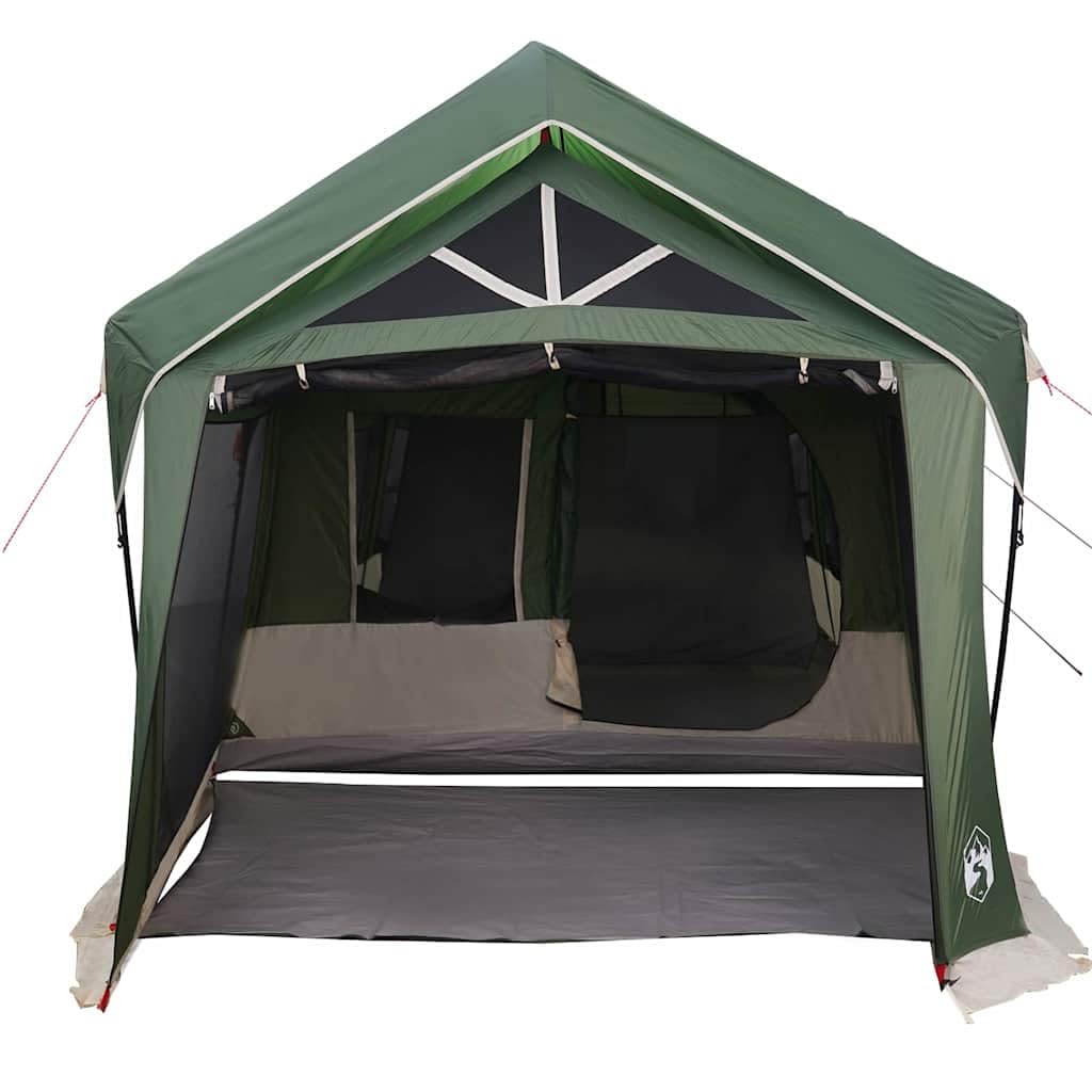 vidaXL Tienda Familiar con Techo Poliéster de Camping Exterior Impermeable