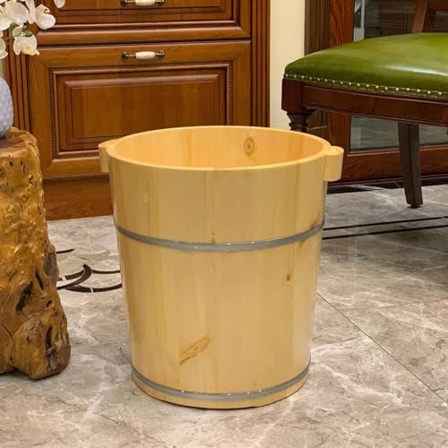 Tina de madera para spa de pies, estilo A miniatura 4