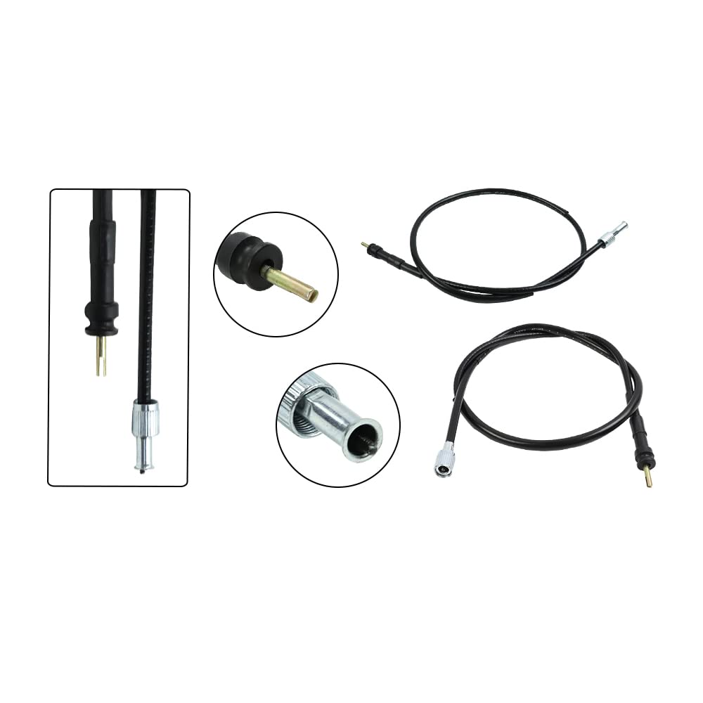 Wai Danie Velocímetro Speedo Cable Wire Compatible con Honda CB400F CB500 CB550F CX500 CB750 CB650 CB900F CB350F CB900F GL1100 XR600R CB550 XR250