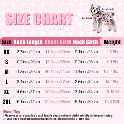 Image of FEimaX Dog Surgery Recovery Suit Female and Male Spay with Pee Hole, Pet Body Suits for Puppy After Spayed, Neuter Surgical Onesie for Small and Medium Dogs Cats, Alternative Bandages E-Collar & Cone