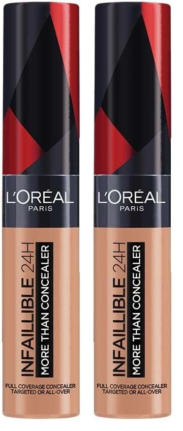 L'Oréal Paris Infaillible Tüm Yüze Uygulanabilir Kapatıcı 330 Pecan (2 paketi)