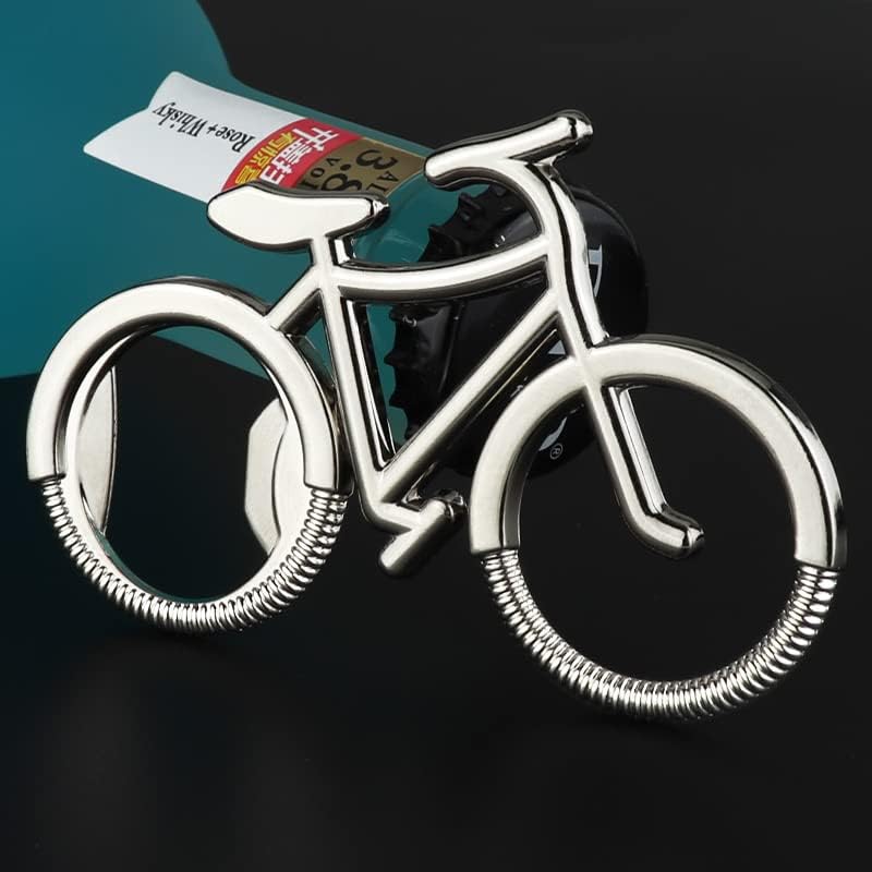 Miniatura 5 de Paquete de 10 abrebotellas en forma de bicicleta para fiestas y bodas
