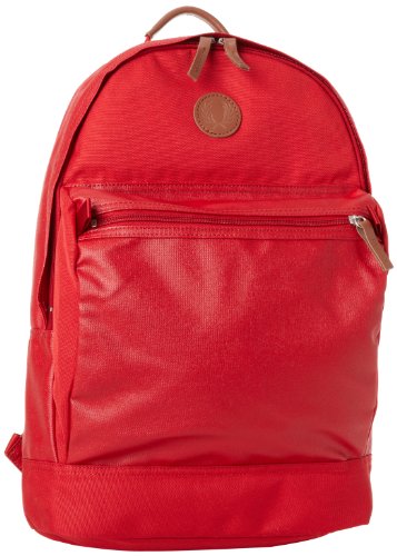 Fred Perry Men's Coated Rucksack, Blood, One Size
