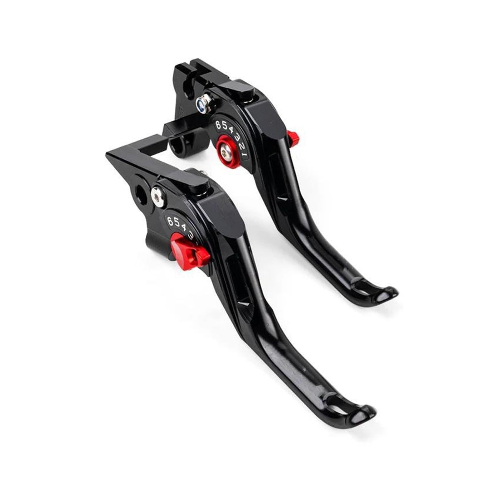 Usqbuzhhk Short-Red Brake Clutch Lever Motorcycle Brake Clutch Lever Adjustable Handle For Hornet 750 Cb750 For Transalp750 Xl750 2025(Short-Red)