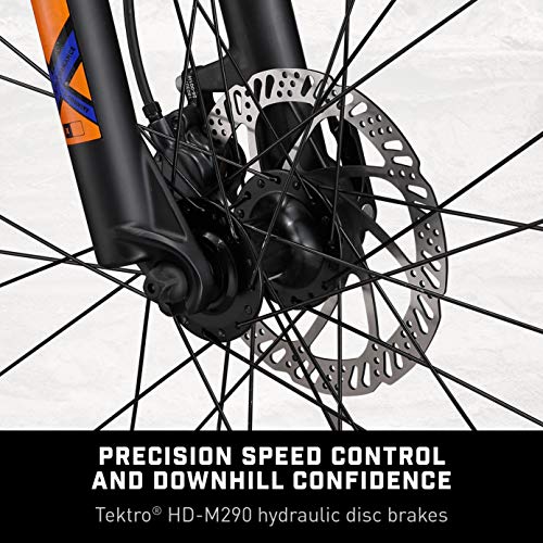 Mongoose Salvo Sport Mountain Bike for Adult, 18-Speed