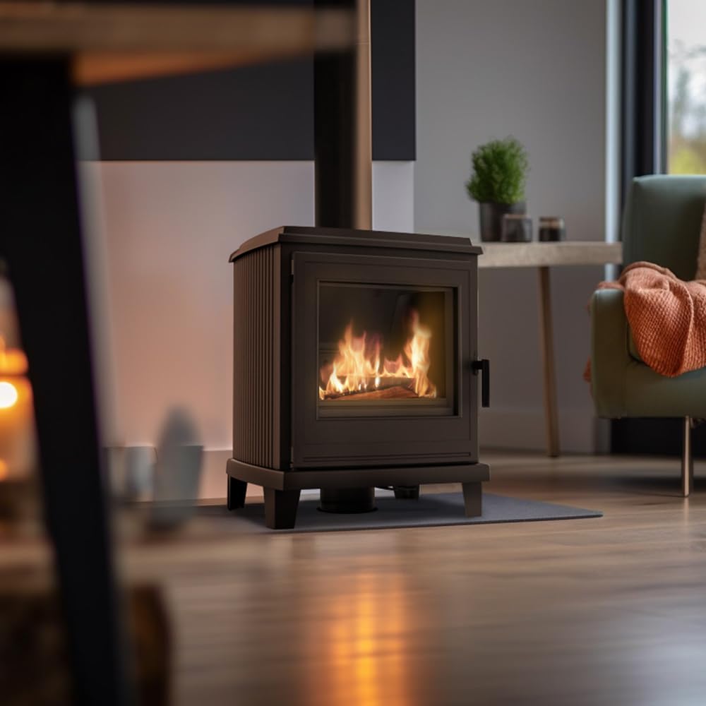 KRATKI Stufa a legna in ghisa KOZA K11 6 kW Ø150 A indipendente BImSchV 2