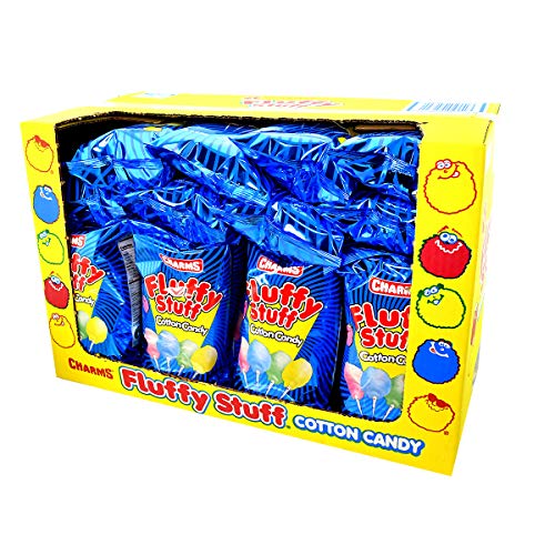 Fluffy Stuff Cotton Candy 24 bolsas de 3.5 oz miniatura 1