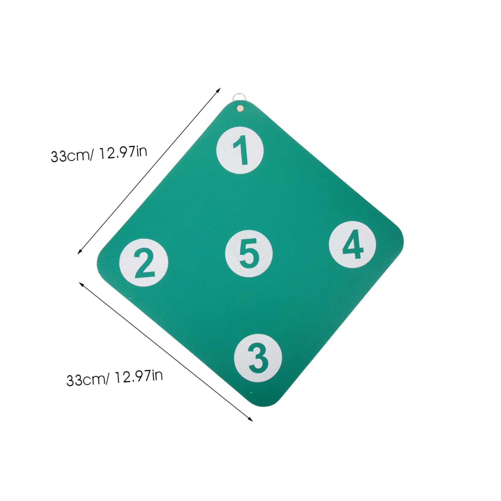 Outanaya Fencing Targets Rubber Sturdy Game Equipment for Training Dual Sided Wall Mounted Archery Target Safe Touch with Smooth Surface for Improving Accuracy and Skills