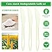 150 Pack 7 Inch Compostable Disposable Knives No Plastic Duty Utensils Eco-Friendly Cornstarch Biodegradable Cutlery for party BBQ, Picnic Events,Daily Use. 3
