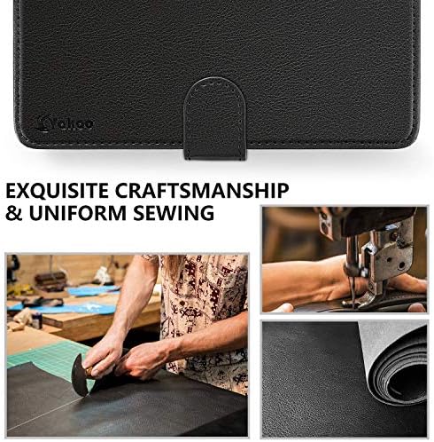 Vakoo Samsung S21 Plus Case, S21+ Plus Case, Premium Leather Wallet Flip Magnetic Closure Phone Case Cover for Samsung Galaxy S21 Plus 6.7 Inch -Black