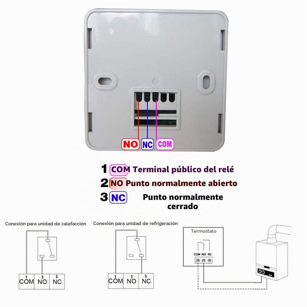 KPS Cronotermostato digital para calefacción gran flexibilidad de programación KPS CONFORTLINE CRONO