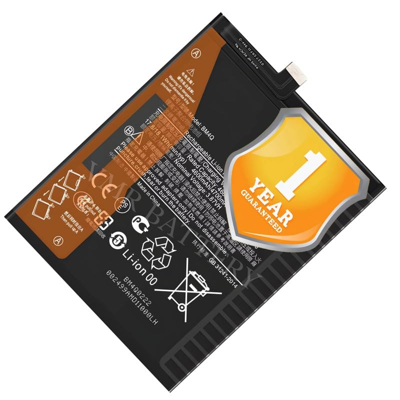Image of Original BM4Q Battery Compatible for Xiaomi Poco F2 Pro (M2004J11G) | Redmi K30 Pro - (4700mAh) - 1 Year Warranty K7