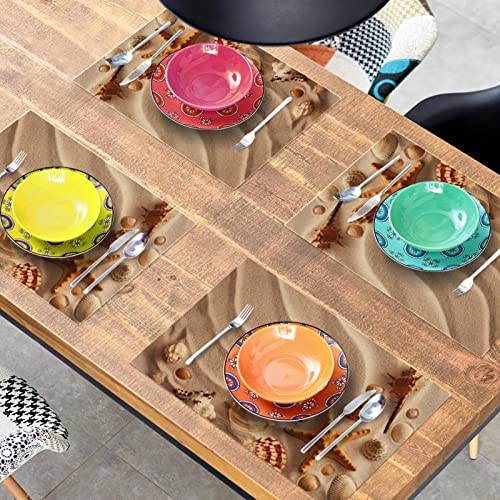 Sets de table de plage résistants à la chaleur et lavables - 8