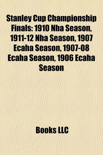 Amazon.co.jp Stanley Cup Championship Finals 1910 Nha Season, 191112
