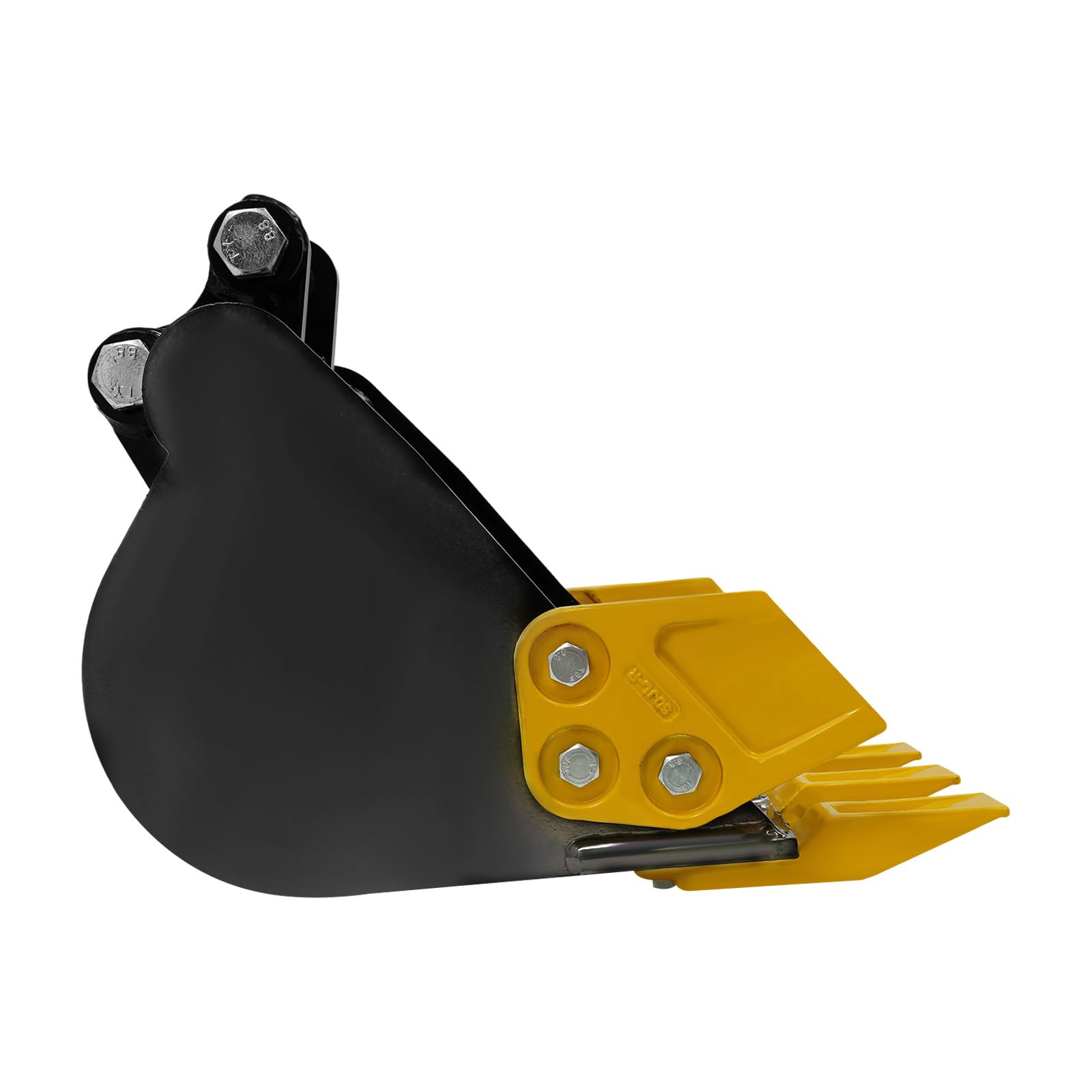 30cm Baggerlöffel Für Minibagger,Minibagger Anbaugerät Für 1763,69-3306.93 Lbs，minibaggerlöffel Mit Metallzähnen Für Baustellen, Abrissprojekte, Gärten, Bauernhöfe Und ähnliche Anwendungen