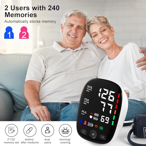 Zixcare FC-BP103 Blood Pressure Monitor, Automatic Upper Arm Blood Pressure Monitors For Home Use thumb #2