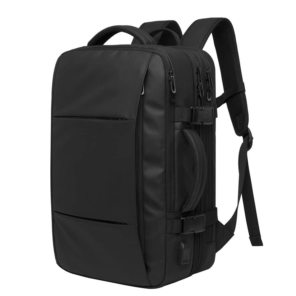 I CASE Multifunctional Water Resistant Business Casual Laptop Backpack, Overnighter Rucksack Travel With Laptop Compartment For Office Outdoor & Camping Bags (Black, 30 Liters) (B09R3V6M1Y) Amazon Price History, Amazon Price Tracker