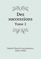 Des successions Tome 2 5519311382 Book Cover