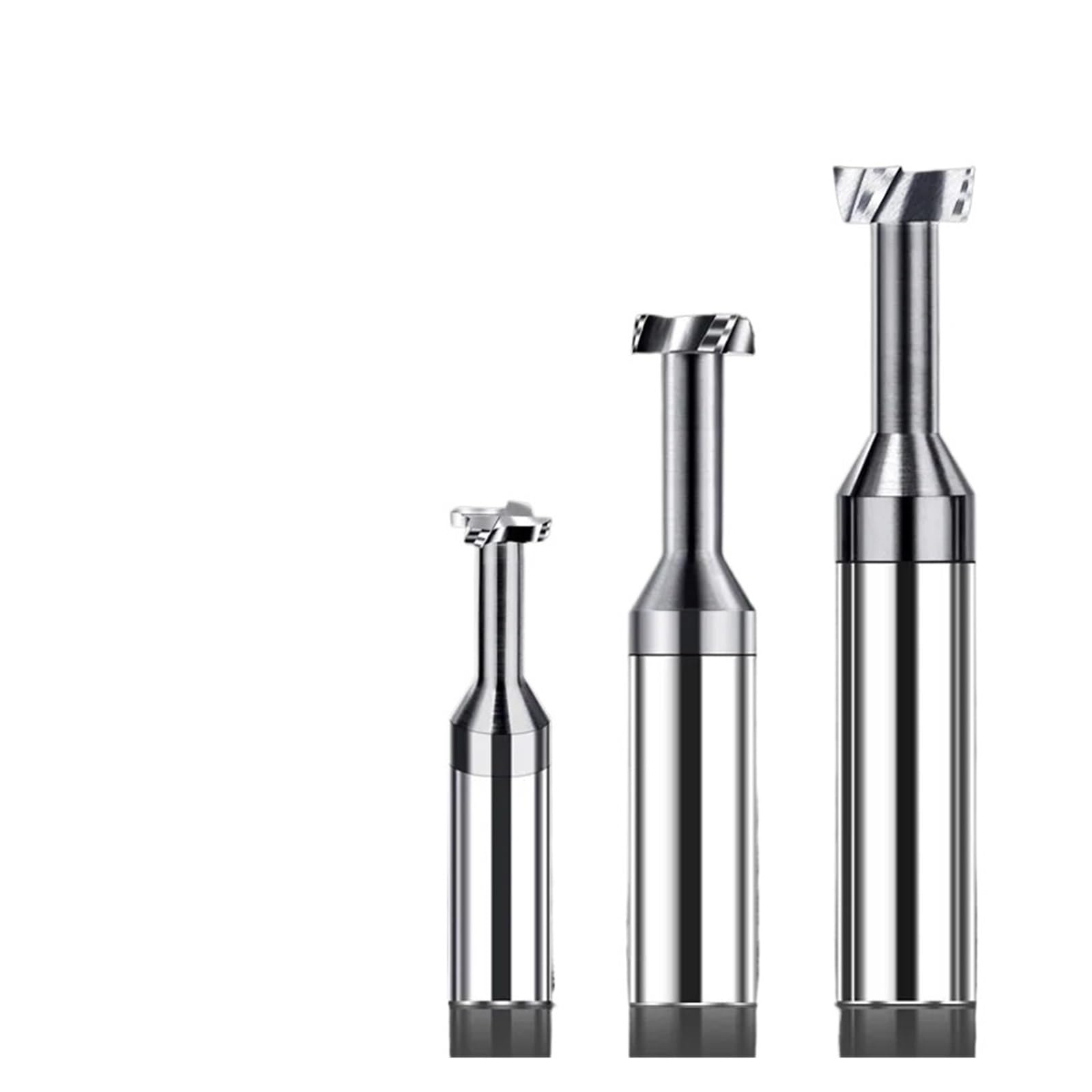 Frez do rowków węglikowych T – Frez palcowy ze stopu stali wolframowej do precyzyjnej obróbki metalu (8 mm i 10 mm) – 1 szt.(10x3.0xD10x60L)