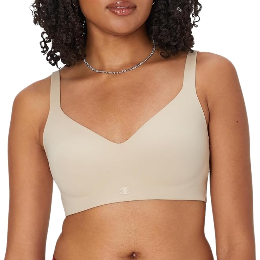 Champion Women's Soft Touch Sports Light Support Bra Marble
