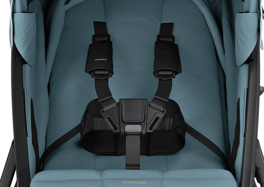 Thule Urban Glide 3 Single Child All-Terrain Stroller, Lightweight, Air-Filled Tires & Suspension, Integrated Hand Brake