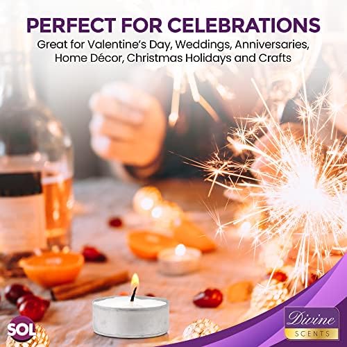 75pk Tea Lights Candles | Tea Lights for Home Decor, Centerpiece, Special Occasions | 3.5 Hour Tealights | Tealight Candles | Unscented Tealights | Long Burning Tealights | White Tealight Candles