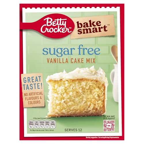 Betty Crocker Bake Smart Sugar Free Vanilla Cake Mix 350g