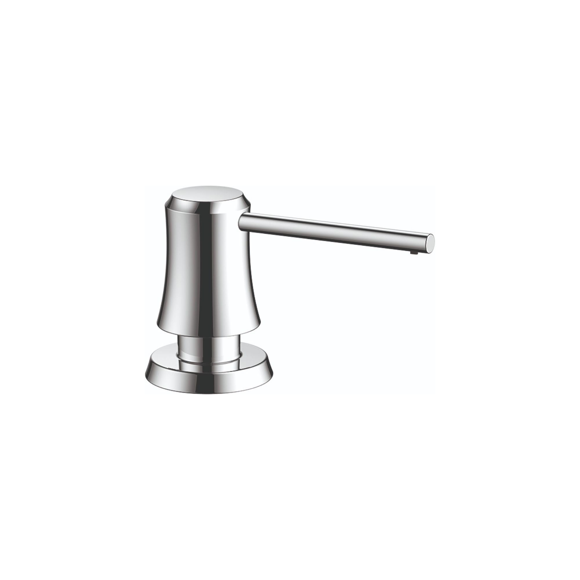 Hansgrohe Joleena 4796000 Dispensador de jabón en Cromo, 7,6 cm de Alto
