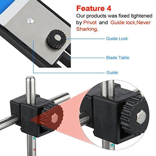 Preamer Professional Knife Sharpener System Fix-Angle With 4 Stone Kitchen Sharpening #TOP2